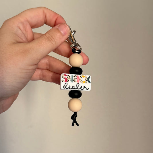 Snack dealer zipper pull