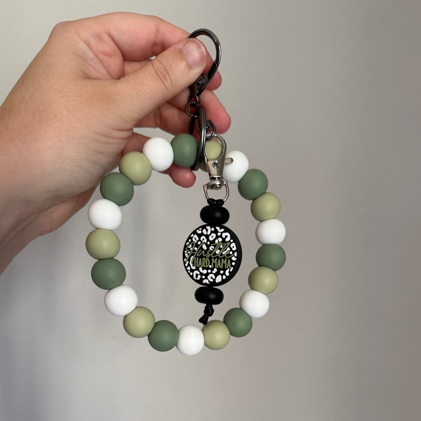 Hustle Hard Mama jumbo keychain combo